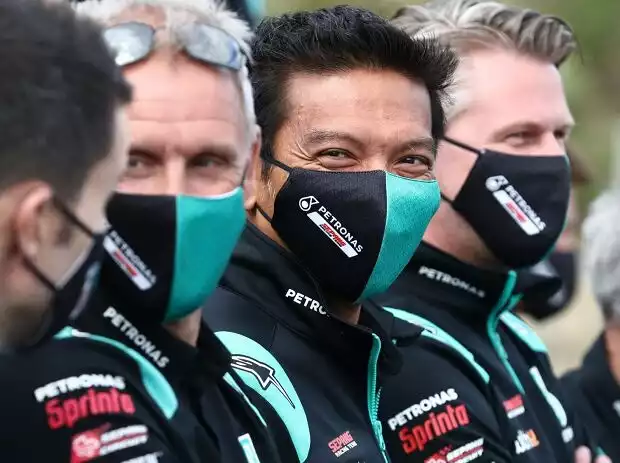 Razlan Razali, Teamchef des Petronas Sepang Racing Teams Titel-Bild zur News: Razlan Razali, Teamchef des Petronas Sepang Racing Teams