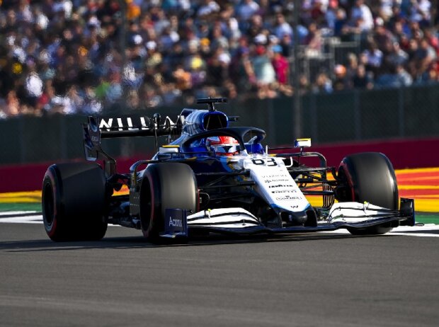 Titel-Bild zur News: George Russell (Williams) im Qualifying zum Großen Preis von Großbritannien der Formel 1 in Silverstone