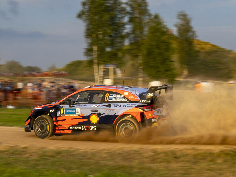 Ott Tänak bei der Rallye Estland 2021