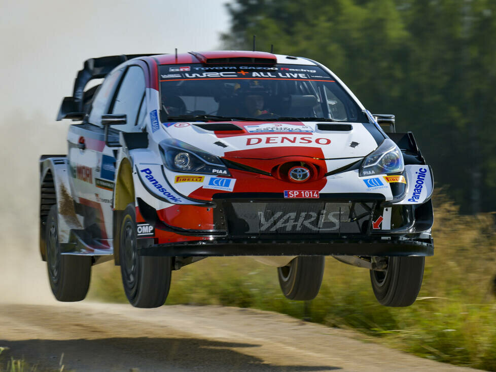 Kalle Rovanperä im Toyota Yaris WRC bei der Rallye Estland 2021
