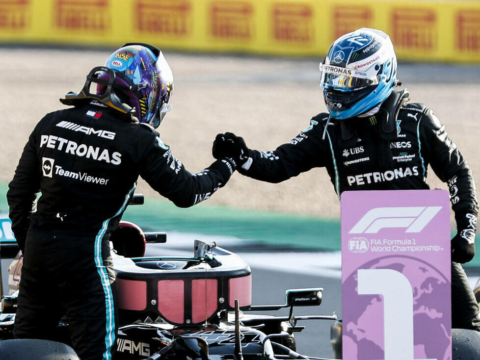 Valtteri Bottas, Lewis Hamilton