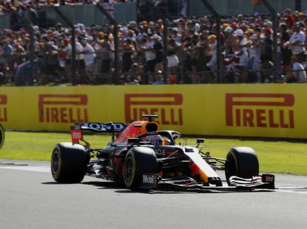 Titel-Bild zur News: Max Verstappen (Red Bull) im Sprintqualifying zum Großen Preis von Großbritannien der Formel 1 in Silverstone