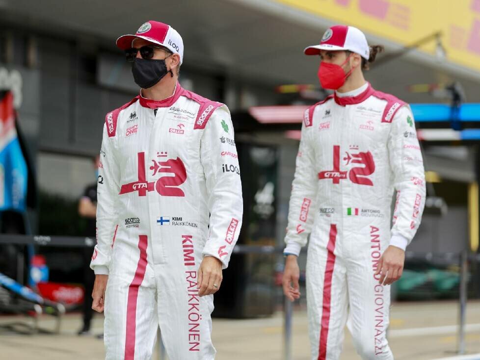 Antonio Giovinazzi, Kimi Räikkönen