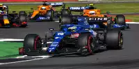 Fernando Alonso (Alpine) Im Formel-1-Sprint zum Großen Preis von Großbritannien in Silverstone