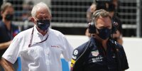 Bild zum Inhalt: Helmut Marko fordert Sperre für Hamilton nach Unfall mit Verstappen