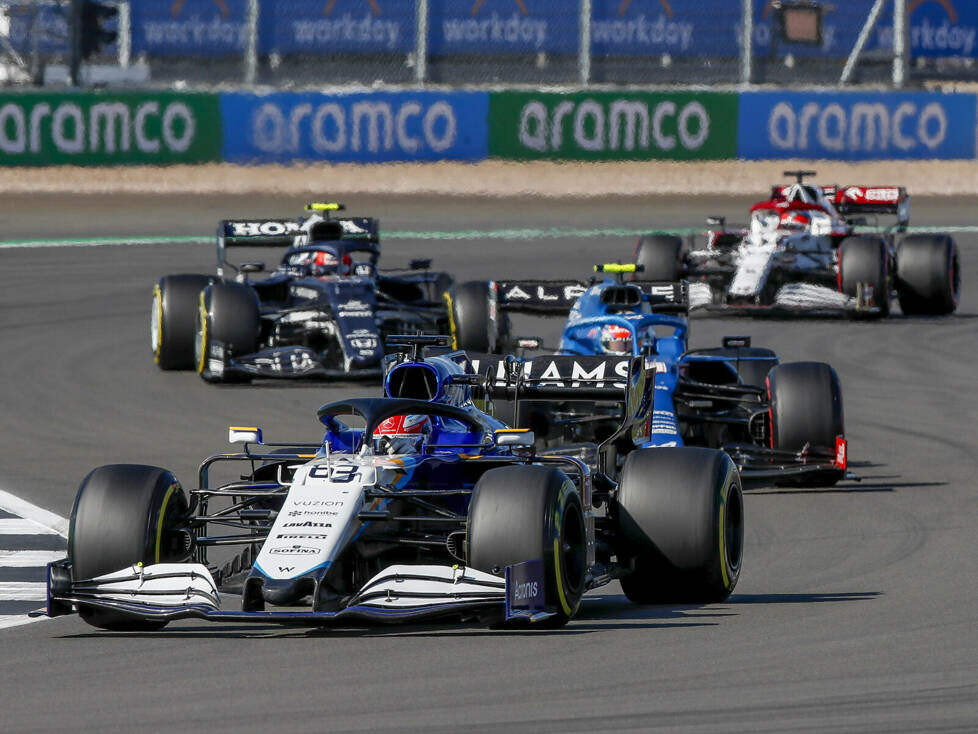 George Russell, Esteban Ocon, Pierre Gasly