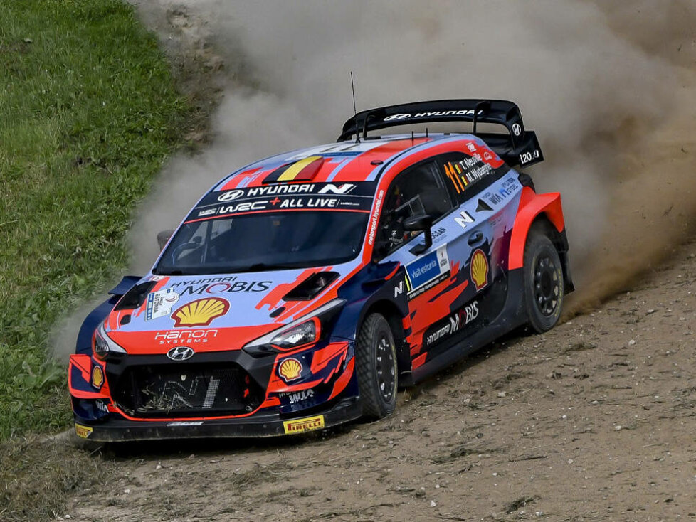 Thierry Neuville im Hyundai i20 WRC bei der Rallye Estland 2021