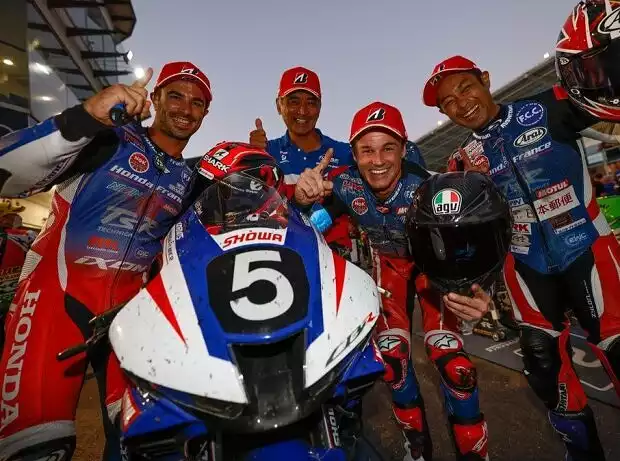 Titel-Bild zur News: F.C.C.-TSR-Honda-Team