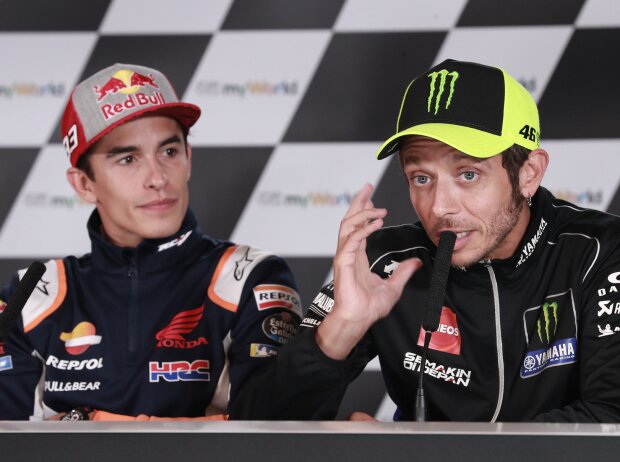 Marc Marquez, Valentino Rossi Marc Marquez, Valentino Rossi