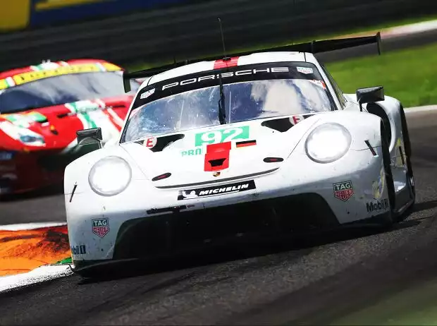 Alessandro Pier Guidi, James Calado, Kevin Estre, Neel Jani Titel-Bild zur News: Alessandro Pier Guidi, James Calado, Kevin Estre, Neel Jani