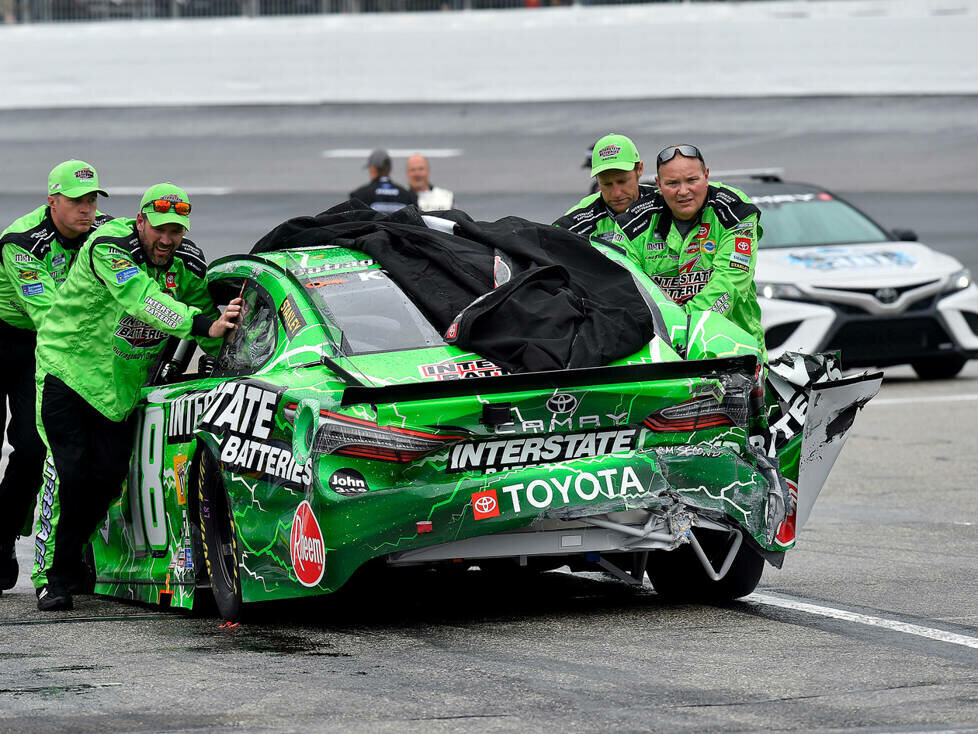 Gibbs-Toyota von Kyle Busch nach Crash in Loudon 2021