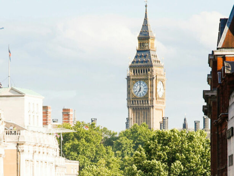 Innenstadt von London mit Big Ben