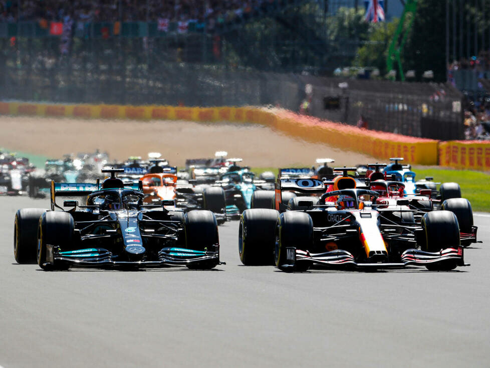 Max Verstappen, Lewis Hamilton