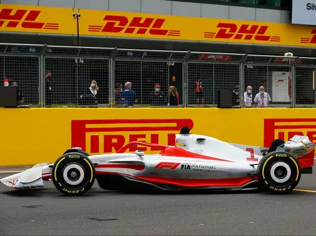 Das neue Formel-1-Auto für 2022 Titel-Bild zur News: Das neue Formel-1-Auto für 2022