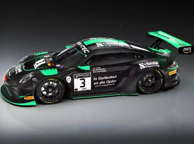 Porsche 911 GT3 R des Teams Schnabel Engineering für die 24 Stunden von Spa 2021 Titel-Bild zur News: Porsche 911 GT3 R des Teams Schnabel Engineering für die 24 Stunden von Spa 2021