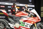 Michael Ruben Rinaldi mit der Ducati V2 Special 