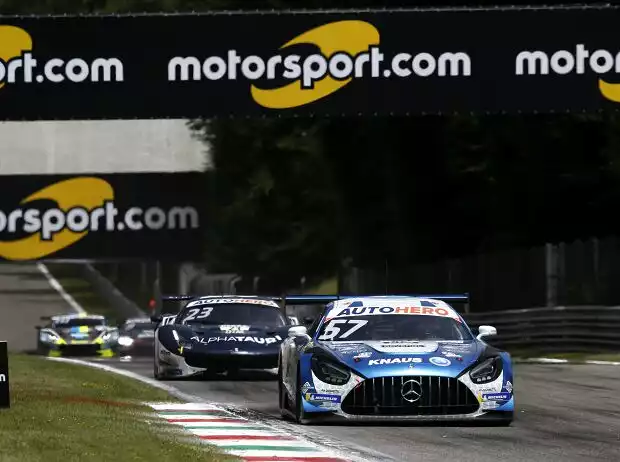 Philip Ellis im Mercedes-AMG GT3beim Rennen der DTM 2021 in Monza Titel-Bild zur News: Philip Ellis im Mercedes-AMG GT3beim Rennen der DTM 2021 in Monza