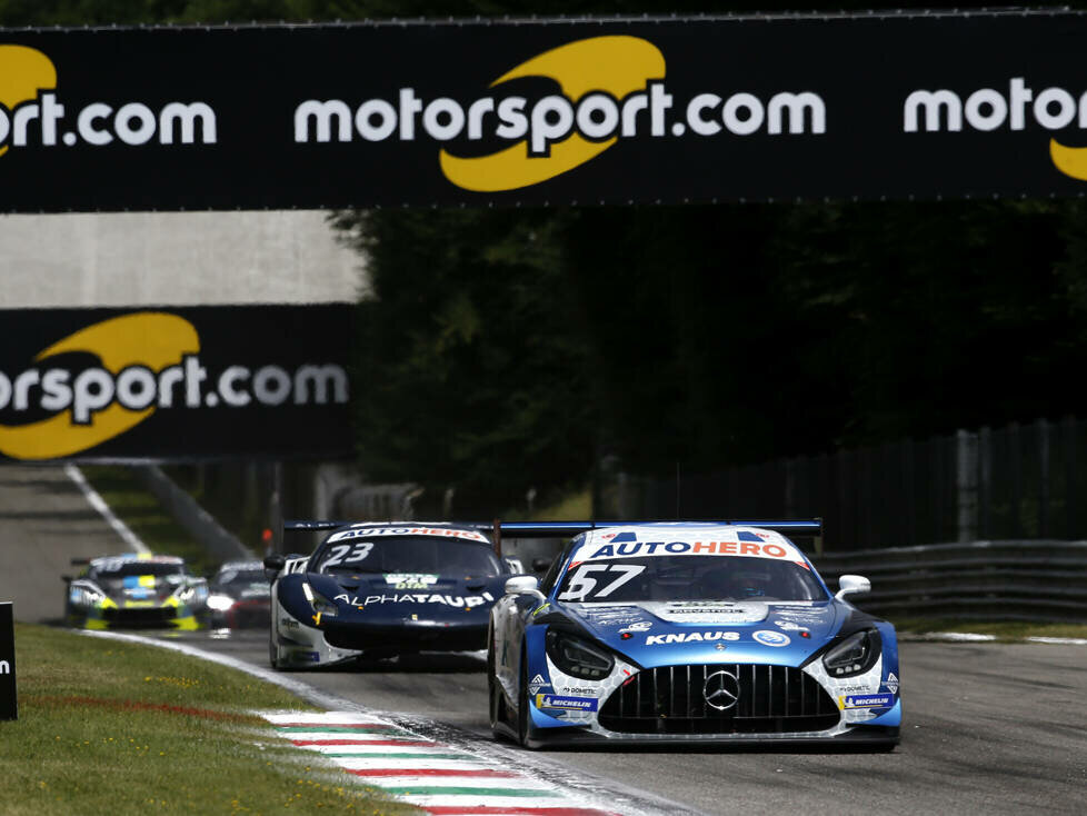 Philip Ellis im Mercedes-AMG GT3beim Rennen der DTM 2021 in Monza