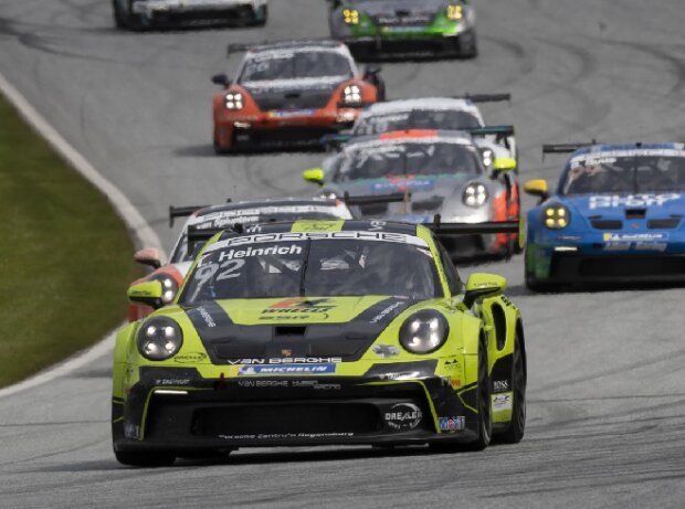 Laurin Heinrich beim Rennen des Porsche-Carrera-Cup in Spielberg 2021