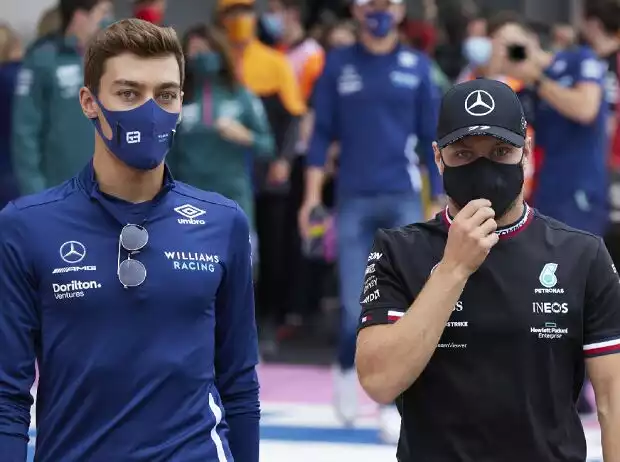 George Russell, Valtteri Bottas Titel-Bild zur News: George Russell, Valtteri Bottas