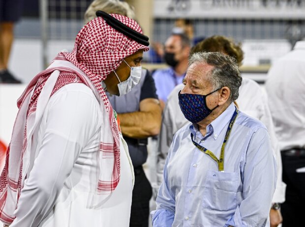 Titel-Bild zur News: Jean Todt, Prinz Khalid Bin Sultan Al Faisal