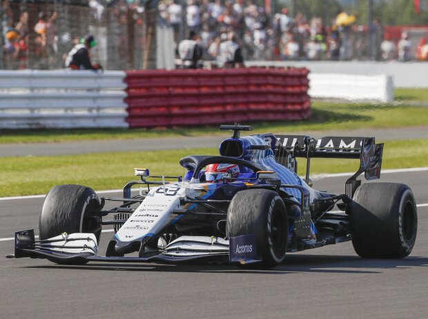 Titel-Bild zur News: George Russell (Williams) im Formel-1-Rennen von Großbritannien 2021 in Silverstone
