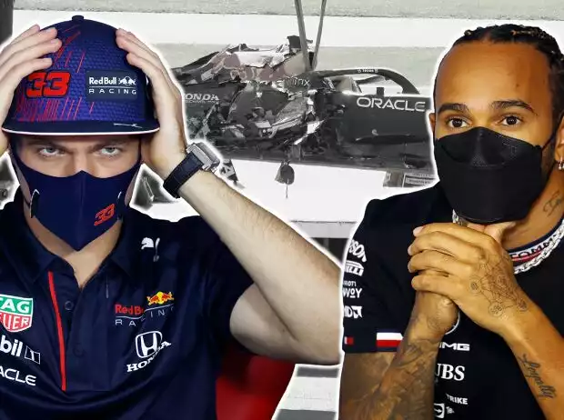 Titel-Bild zur News: Max Verstappen, Lewis Hamilton