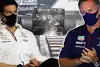 Bild zum Inhalt: F1-Talk am Freitag im Video: So arbeitet sich Horner an Wolff ab!