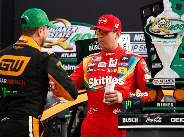 Kurt Busch, Kyle Busch Kurt Busch, Kyle Busch