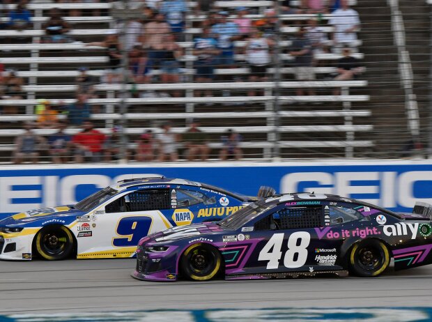 Chase Elliott, Maro Engel, Alex Bowman Chase Elliott, Maro Engel, Alex Bowman
