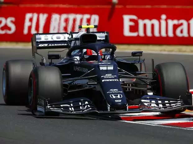 Pierre Gasly (AlphaTauri) auf dem Hungaroring in Ungarn Titel-Bild zur News: Pierre Gasly (AlphaTauri) auf dem Hungaroring in Ungarn