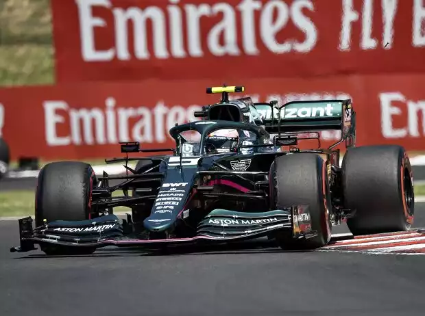Sebastian Vettel (Aston Martin) im Qualifying zum Formel-1-Rennen in Budapest auf dem Hungaroring Titel-Bild zur News: Sebastian Vettel (Aston Martin) im Qualifying zum Formel-1-Rennen in Budapest auf dem Hungaroring