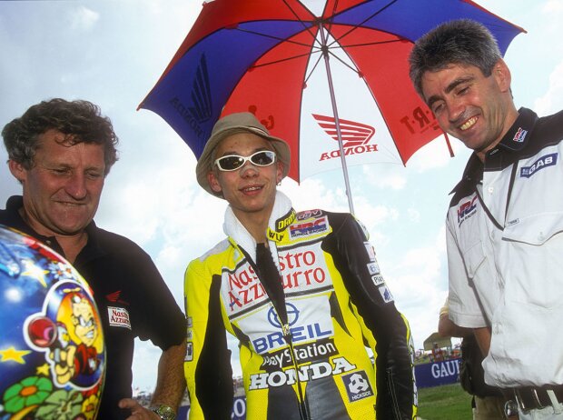 Jeremy Burgess, Valentino Rossi, Mick Doohan