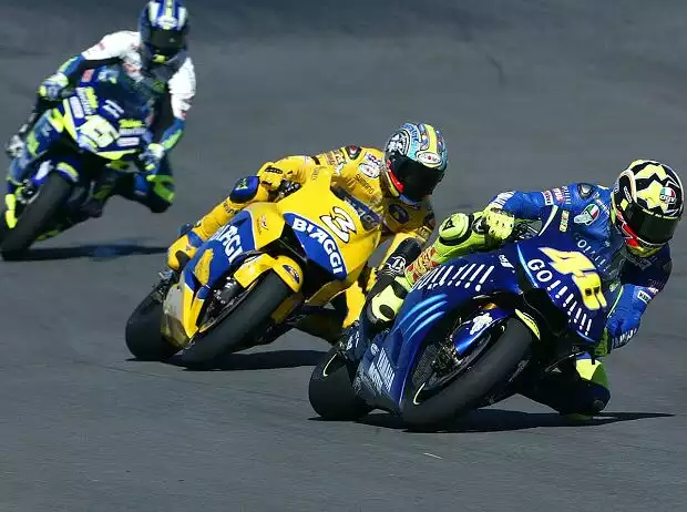 Valentino Rossi, Max Biaggi Titel-Bild zur News: Valentino Rossi, Max Biaggi