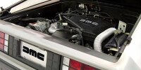 Der PRV-Motor in einem DeLorean-Fahrzeug