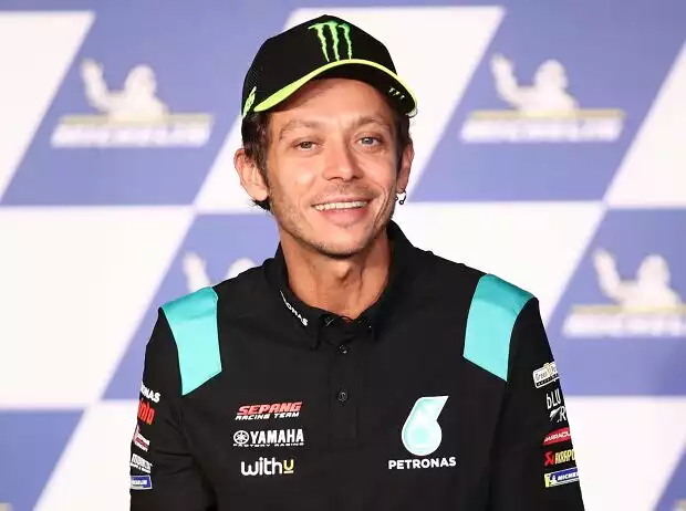 Valentino Rossi bei seiner Rücktrittserklärung in Spielberg Titel-Bild zur News: Valentino Rossi bei seiner Rücktrittserklärung in Spielberg