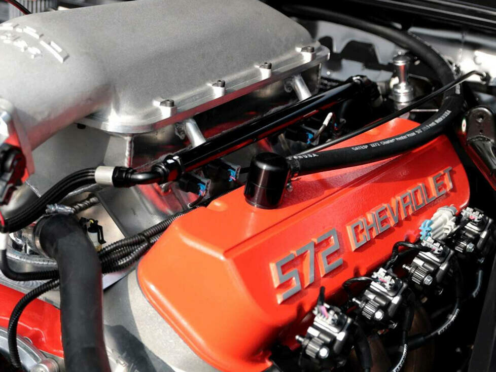 Der 572-Kubikzoll-V8-Motor der Camaro