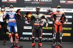 Toprak Razgatlioglu, Jonathan Rea und Scott Redding 