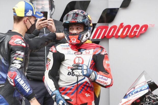 Fabio Quartararo Jorge Martin ~Fabio Quartararo (Yamaha) und Jorge Martin (Pramac) ~ Fabio Quartararo Jorge Martin ~Fabio Quartararo (Yamaha) und Jorge Martin (Pramac) ~
