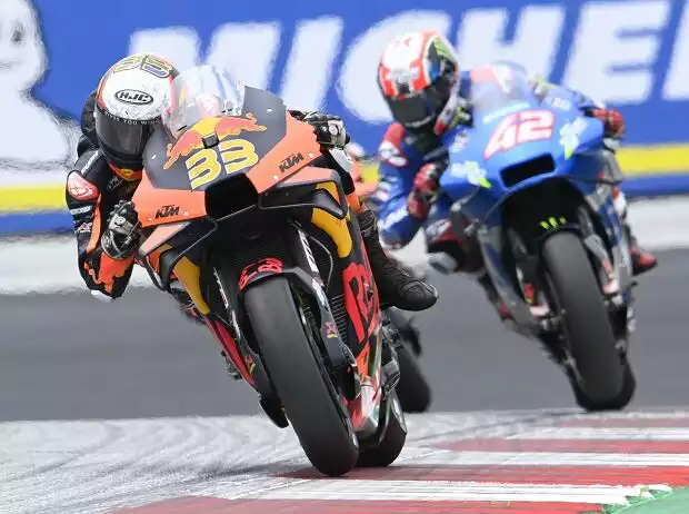 Brad Binder, Alex Rins Titel-Bild zur News: Brad Binder, Alex Rins
