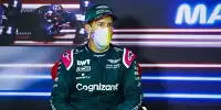 Sebastian Vettel (Aston Martin) nach dem Großen Preis von Ungarn der Formel 1 in Budapest