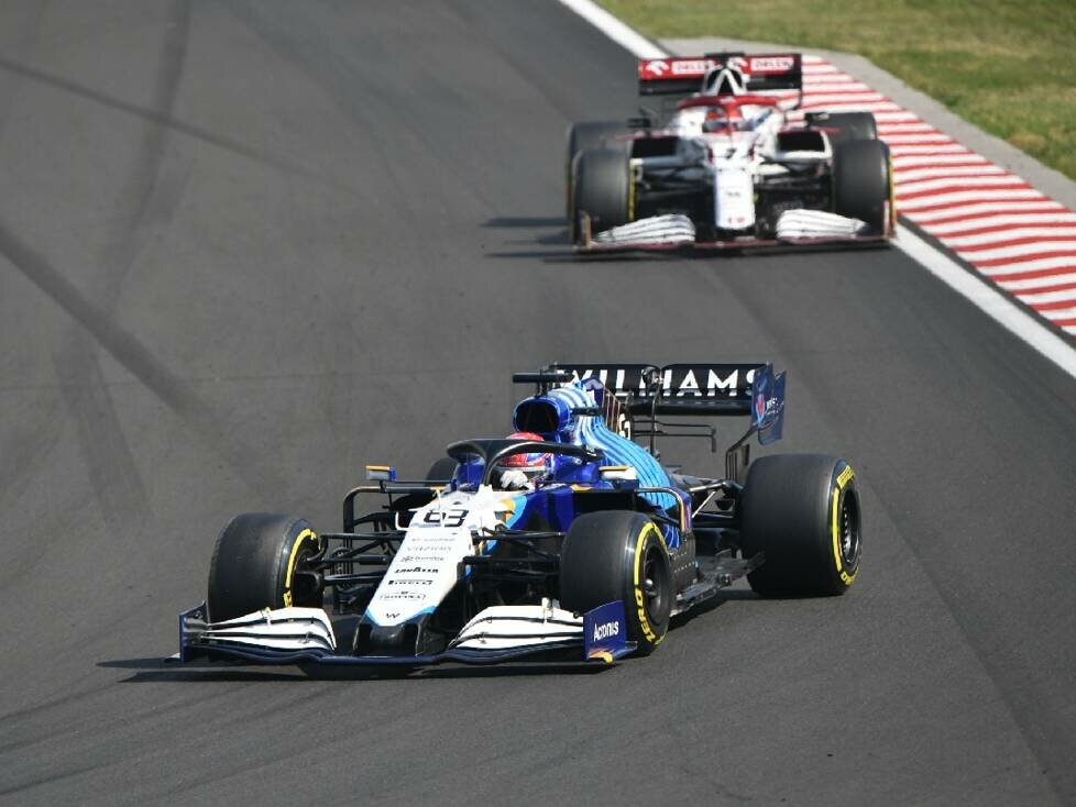 George Russell, Kimi Räikkönen