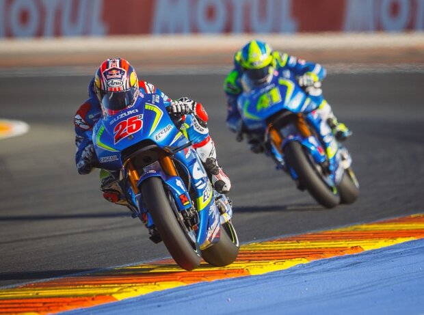 Maverick Vinales, Aleix Espargaro Maverick Vinales, Aleix Espargaro