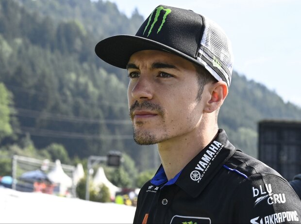 Maverick Vinales als Zuschauer beim FT1 zum GP Österreich 2021 in Spielberg