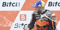 Bild zum Inhalt: MotoGP-Liveticker Österreich: Das war das crazy Rennen mit KTM-Sieg am Ende