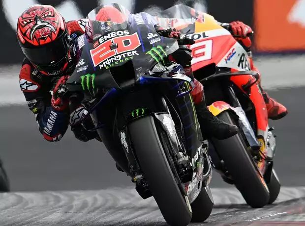 Fabio Quartararo, Marc Marquez Titel-Bild zur News: Fabio Quartararo, Marc Marquez