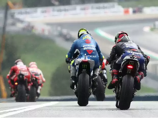 Regen bei der MotoGP in Spielberg Titel-Bild zur News: Regen bei der MotoGP in Spielberg