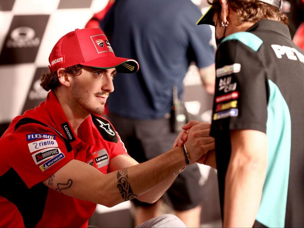Francesco Bagnaia, Valentino Rossi