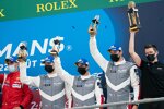 Kevin Estre, Neel Jani und Michael Christensen 