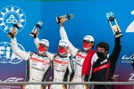 Sean Gelael, Stoffel Vandoorne und Tom Blomqvist 